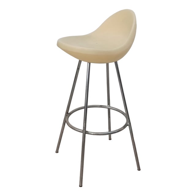 Vintage Bar Stool by Roberto Foschia, 1970s For Sale