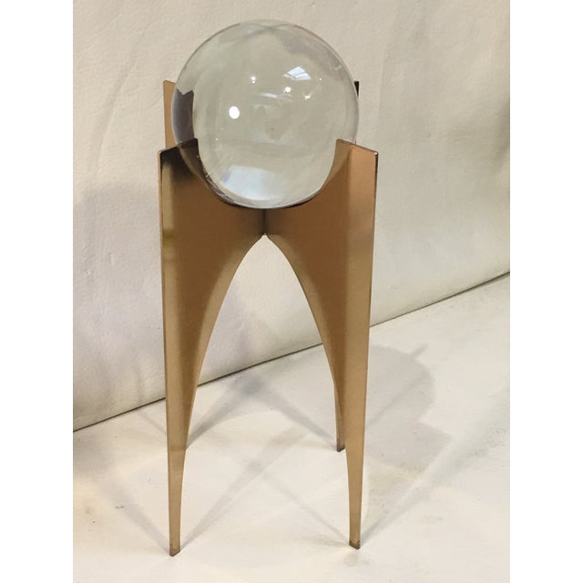 Decorative Clear Glass Orbs A Pair Chairish