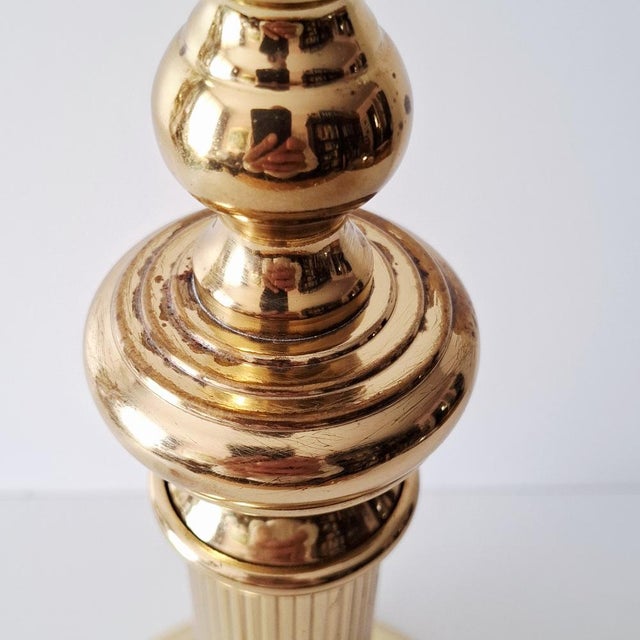 Table Lamp with Hemispherical Lampshade from Sölken Leuchten, 1970s For Sale - Image 16 of 18