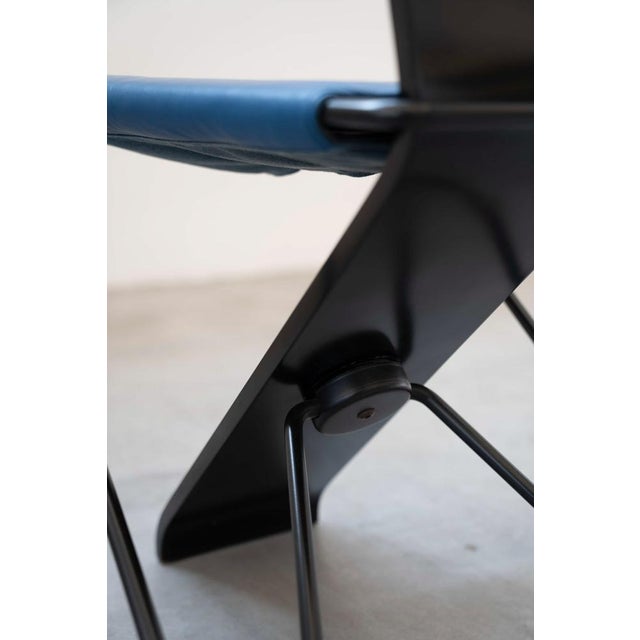 Metal Vintage Chairs by Pietro Arosio, 1980s, Set of 4 For Sale - Image 7 of 18