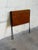 Mid-Century Modern Brown Suede Leather Folding Magazine Holder Mid-Century Modern Vintage For Sale - Image 3 of 11