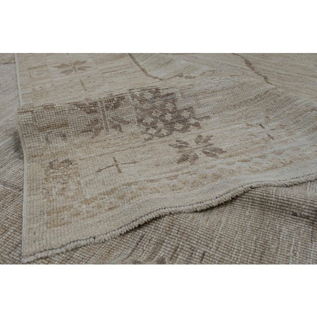 Textile Turkish Oushak Rug 8'11" x 12'8" For Sale - Image 7 of 7