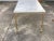 French Marble & Brass Coffee Table For Sale - Image 4 of 7