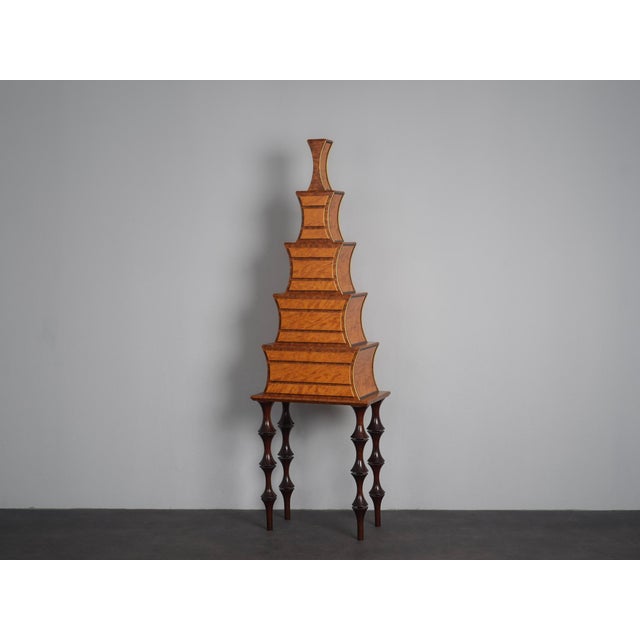 Postmodern Legato Sculptural Chest of Drawers by Ivon Hummelink, Netherlands, 1991 For Sale - Image 3 of 14