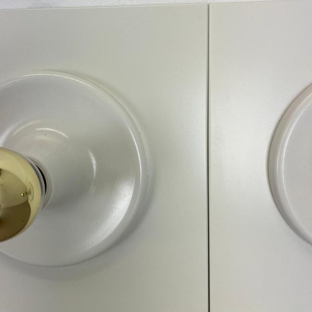 Space Age White Cubic Wall Lights, Germany, 1980s, Set of 2 For Sale - Image 11 of 18