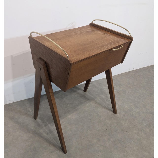 Scandinavian Teak Side Table, 1960s For Sale - Image 3 of 9