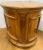 Ethan Allen Ethan Allen Tuscan Oval Cabinet Drum Table For Sale - Image 4 of 8