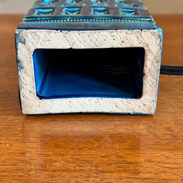 1960s 1960s Mid Century Modern Bitossi Pottery Lamp For Sale - Image 5 of 6