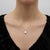 1990s Signature 14k Gold Rainbow Moonstone Pendant For Sale - Image 10 of 10