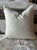 Traditional 100% Belgian Linen and Wool Pillow With Hidden Zipper and Down Feather Insert For Sale - Image 3 of 6