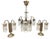 1950s Art Nouveau Hanging Lamps, 1950s, Set of 3 For Sale - Image 5 of 7