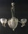 Art Deco Chandelier in Nickel-Plated Bronze by Pierre Gilles, Paris, France, 1925 For Sale - Image 12 of 12