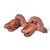 Rustic Mid 20th Century Pair Carved Wood Horse Corbel Shelves For Sale - Image 3 of 8