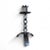 Vintage Brutalist Chain Link Candle Holder For Sale - Image 4 of 8