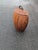 Vintage Pencil Reed Rattan Oval Lidded Basket, Coastal Organic Modern Floor Hamper For Sale - Image 11 of 11