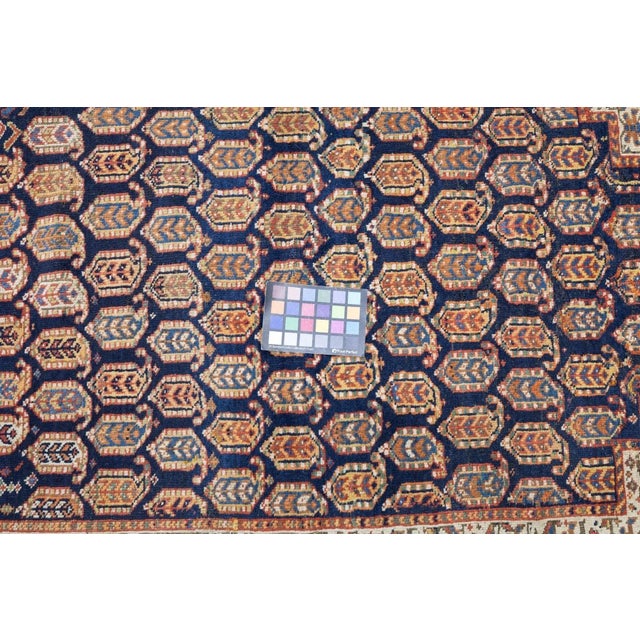 Antique Bidjar Rug 3'6'' x 4'5'' For Sale - Image 11 of 11