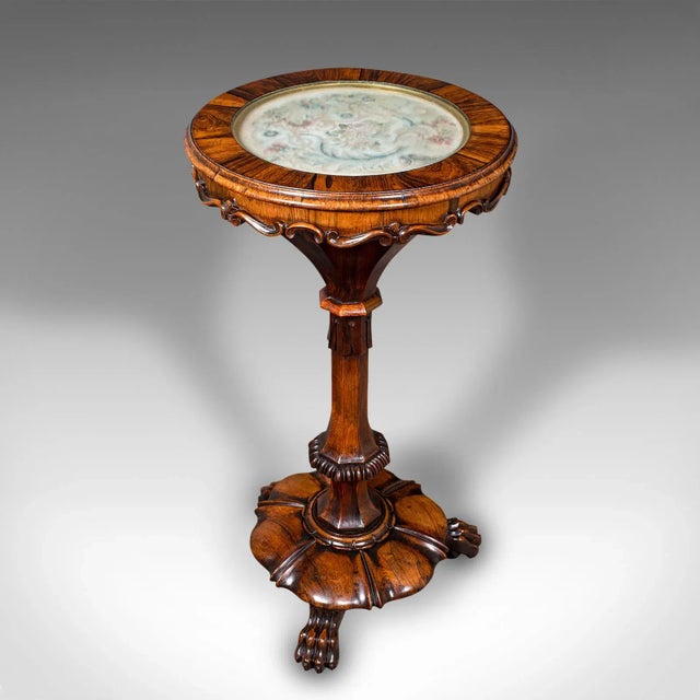 William IV 1830s Antique William IV Sewing Table For Sale - Image 3 of 12