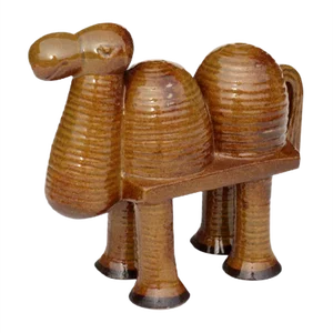Gustavsberg Stoneware Camel by Lisa Larson, 1960s