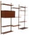 Danish Modern 3-Bay Modular Teak Wall Unit by Poul Cadovius for Cado, 1960s For Sale