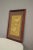 Framed Gold Painting of Rose, 1970s For Sale - Image 3 of 5