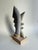 Ceramic Twin Flames Sculpture in Chamotte Stoneware by Thalia Dalecky For Sale - Image 7 of 10