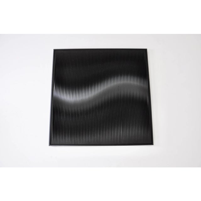 Michael Scheers, All Black Board, 2000s, Canvas Artwork For Sale - Image 4 of 6