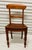 English Regency 19th Century Mahogany Side Chair Turned Legs For Sale - Image 4 of 12