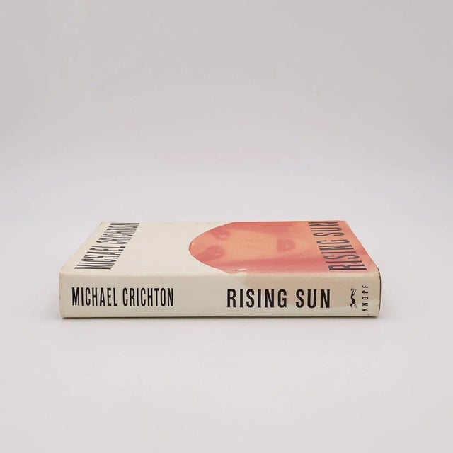 American Michael Crichton, "Rising Sun", First Edition 1992 For Sale - Image 3 of 6