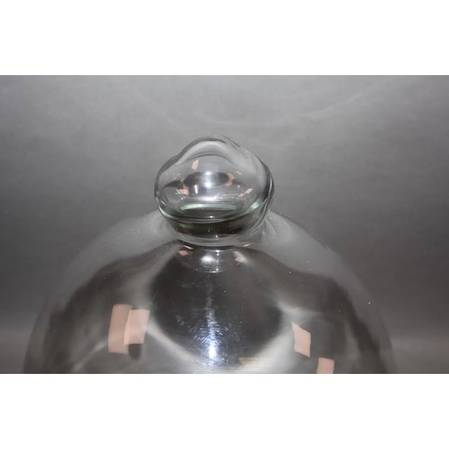 Glass Domed Cheese Cloche For Sale - Image 4 of 6