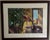 Original watercolor by artist James Gleeson - Yellow Robe. Framed 39 1/2" wide x 32" high, original tag on back of...