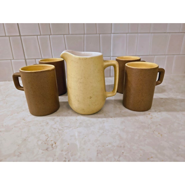Mid-Century Modern Vintage Mid-Century Modern Metlock Poppy Trail, Tempo, Set of 9 For Sale - Image 3 of 16