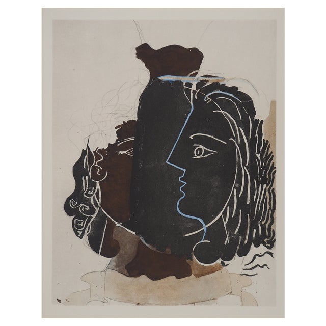 Georges Braque, Greek Profile, Collotype For Sale