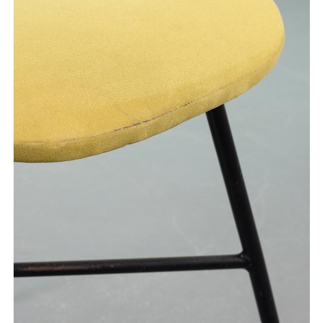 Mid-Century Italian Yellow Side Chair in the style of Augusto Bozzi, 1950s For Sale - Image 15 of 17