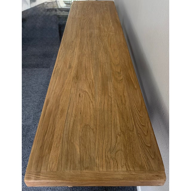 Handcrafted from reclaimed wood, this console table is a versatile piece offering clean lines & timeless style. Each one...