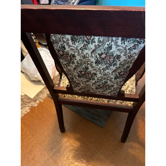 Mid 20th Century Mahogany Armchair For Sale - Image 6 of 8