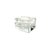 Mid 20th Century Vintage Mid Century Modern Rectangular Crystal Ashtray For Sale - Image 5 of 8