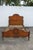 French Johnson Furniture Carved Inlay Full Size Bed 6236 For Sale - Image 11 of 17