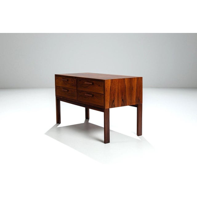 Mid-Century Modern Chest of Drawers in Rosewood from Feldballes Møbelfabrik, Denmark, 1960s For Sale - Image 3 of 13