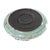 2000 - 2009 VTG Southwest Studio Pottery Turquoise Crackle Glaze Platter Bowl 10" For Sale - Image 5 of 7