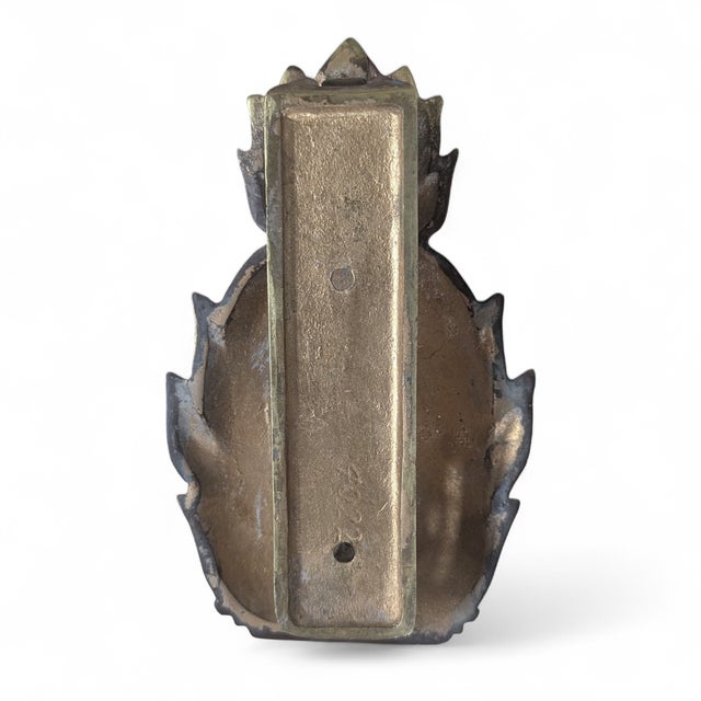 Vintage Metalcrafters Brass Pineapple Door Knocker For Sale - Image 14 of 14