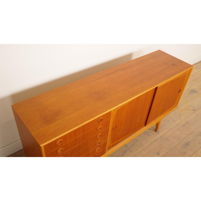 Vintage Teak Borgia Sideboard from Ikea, 1960s For Sale - Image 9 of 17
