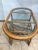 Large Bamboo Rattan & Glass Coffee Table, 1970s For Sale - Image 3 of 18