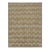 Rug & Kilim’s Scandinavian Style Custom Rug in Gold, Beige-Brown Geometric Patterns - 5x7 For Sale