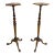 1940s Tripod Plant Stand Tables- a Pair For Sale