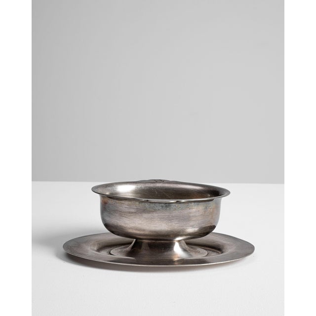 Mid 20th Century France Mid-century Modern Silver Decorative Object For Sale - Image 14 of 15