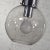 Mid Century Modern Chrome & Smoked Glass Open Globe Pendant Light Chrome Chain For Sale - Image 10 of 13