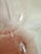 1930s Set of 7 MacBeth-Evans Dogwood Pink Depression Glass Luncheon Plates For Sale - Image 4 of 8