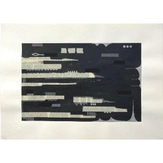 Mixed Media Art on Paper “La Brea 13” For Sale