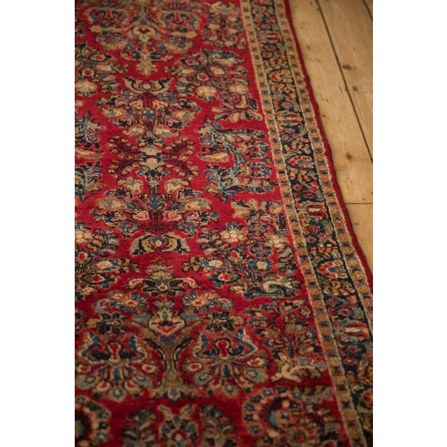 Traditional Vintage Sarouk Rug Runner - 2'8" x 8'3" For Sale - Image 3 of 9