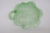 Uranium Glass Cabbage Leaf Candy Server Nappy Dish 4571b For Sale - Image 17 of 17
